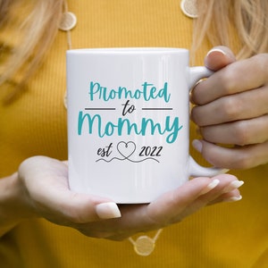 Tazza mamma personalizzata / Nuova mamma / Tazza mamma / Regalo mamma in attesa / Tazza per la festa della mamma / Regalo per la gravidanza / Tazza incinta / Tazza mamma / Mamma est