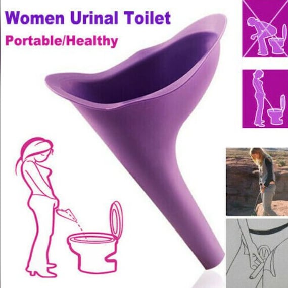 Urinario de viaje para mujeres, a prueba de derrames y reutilizable,  ligero, portátil, dispositivo de micción de viaje, de pie y orinar, orinal  femenino, suministros BBL -  España