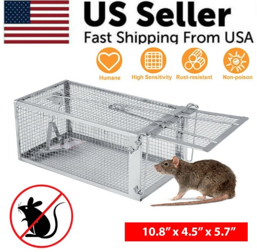 Indoor Humane Live Catch High Sensitive Rat Rodent Control Mouse Trap Cage  - China Mouse Trap Cage and Mouse Cage Trap price