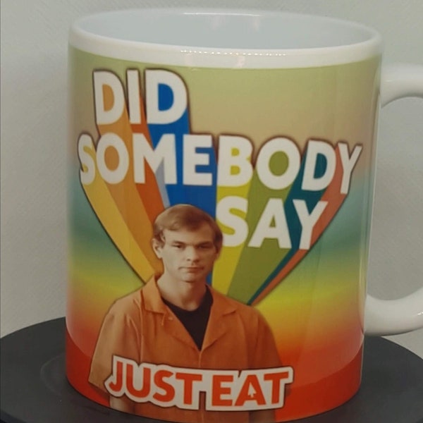 American Serial killer, Dahmer, MULTICOLOUR Netflix just eat mug