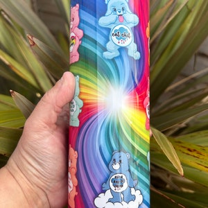 20oz Care Bear tumbler and straw