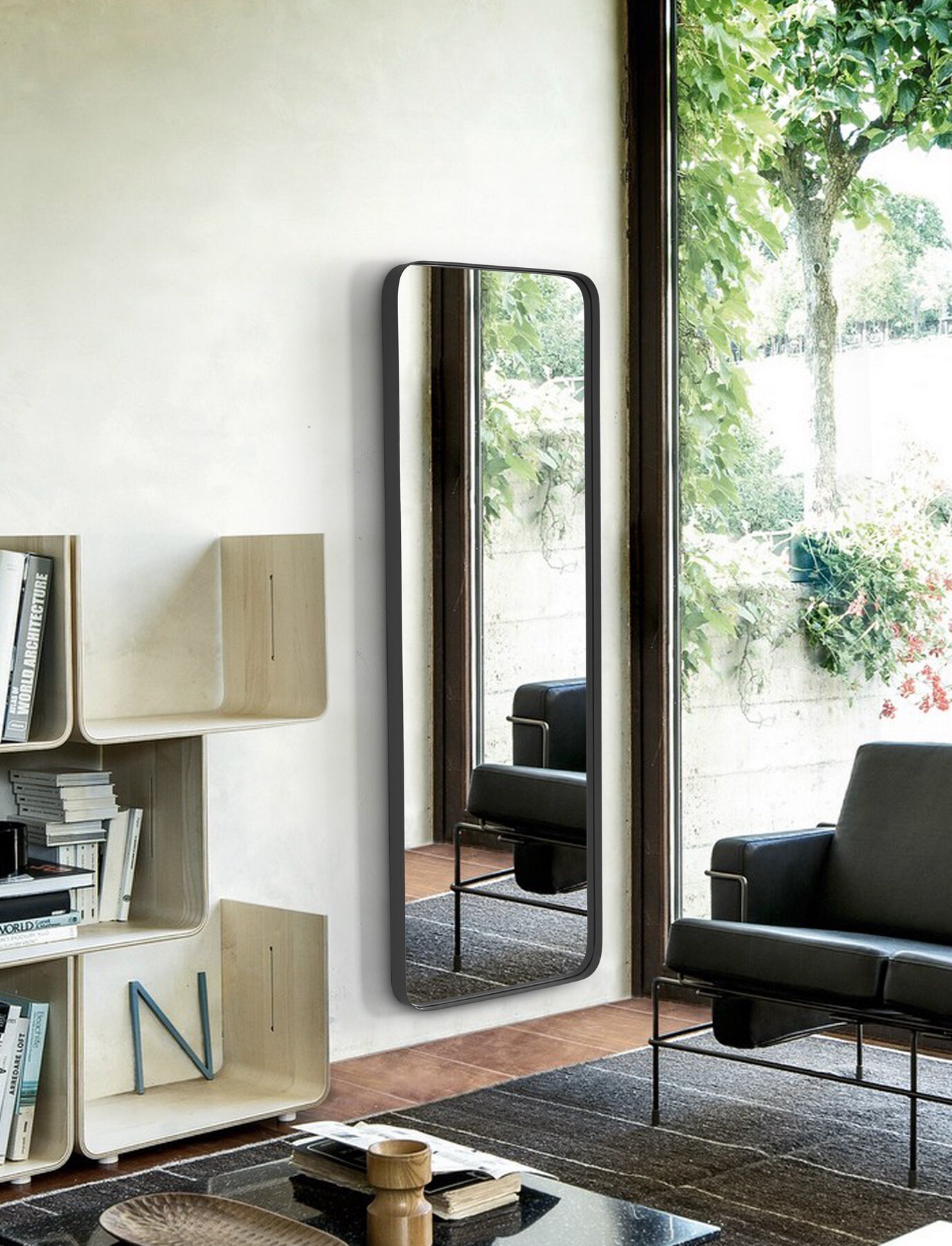 Modern Full Length and Floor Mirror 165X55 Cm Gold Silver and Etsy