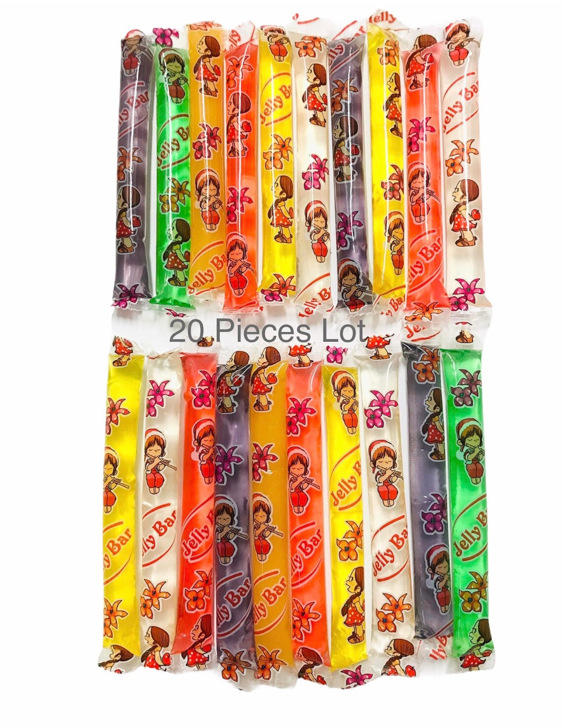 TikTok Challenge Jelly Straws Assorted Fruit Juicy Candy Etsy