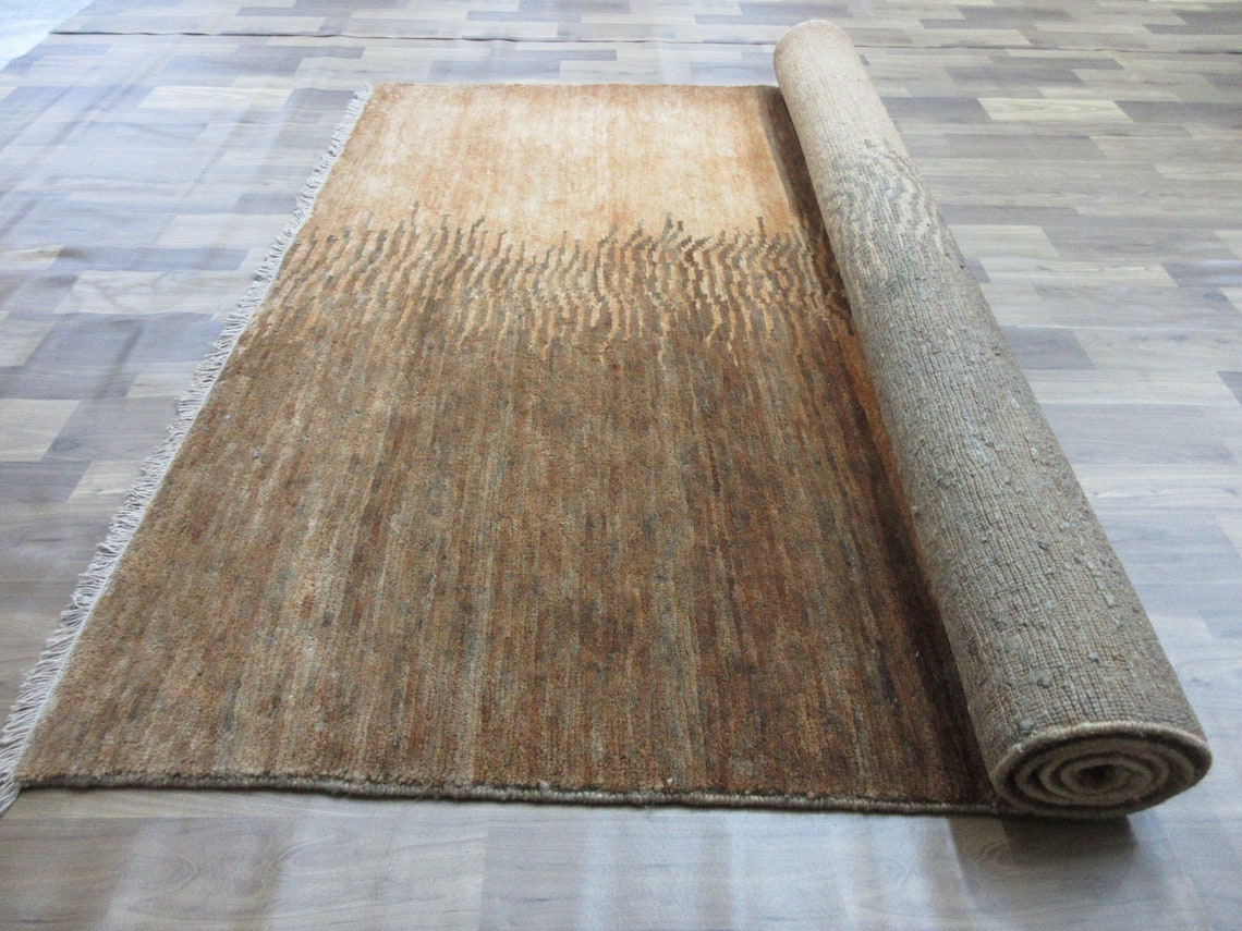 Durable Handmade Natural Jute Rug 8.0 X 5.6 Feet Medium Pile Etsy