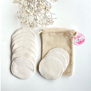 Washable make-up removal pads - cotton pads