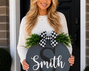 Hochzeit, Einweihungsparty Geschenk - Willkommen Türschild Familie, Haustür Türschild, Türschild Türschild, Türschild Türschild, Türschild Türschild, Haustürschild Türschild