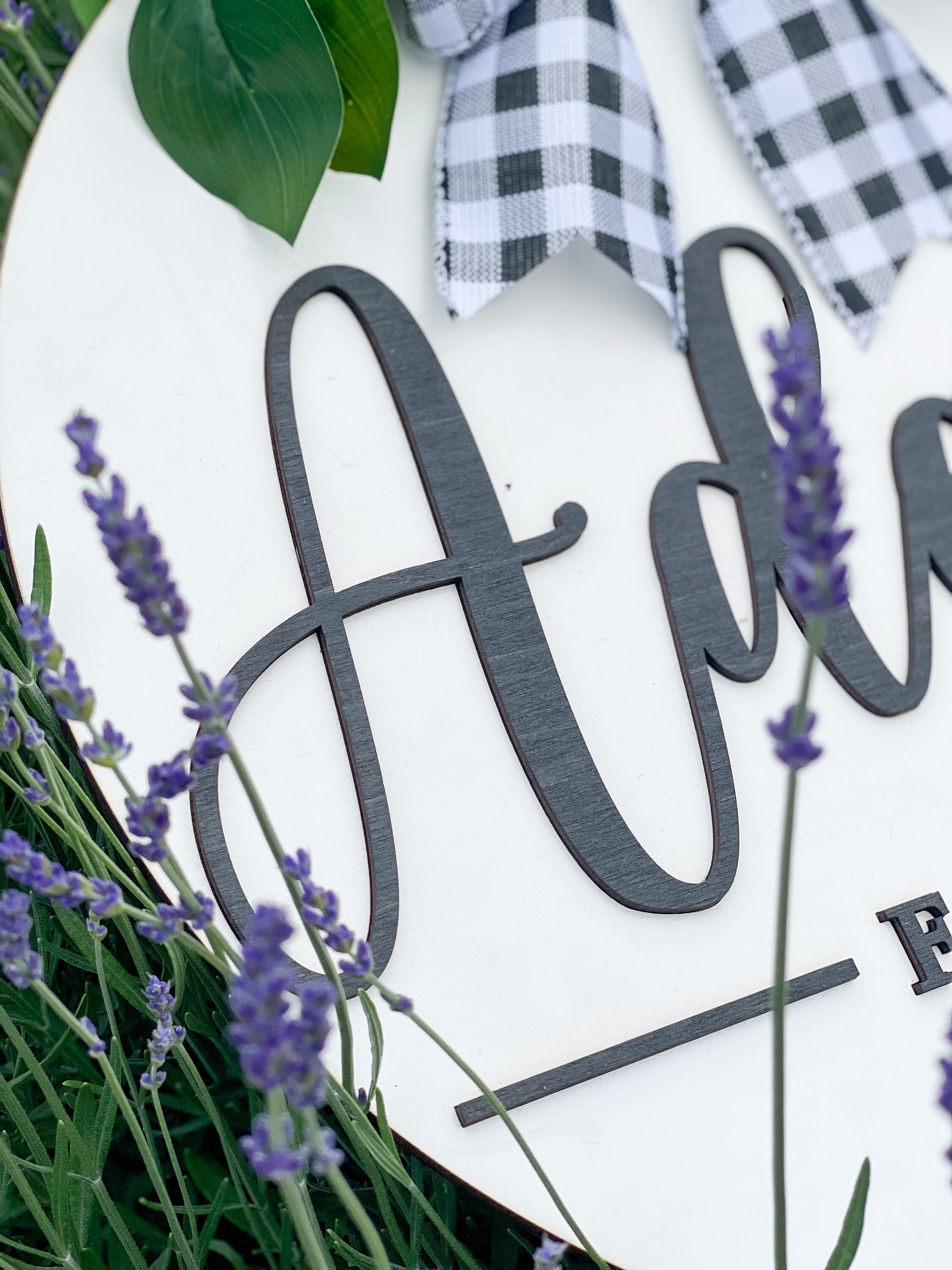 Personalized Family Door Sign Last Name Sign Door Etsy UK