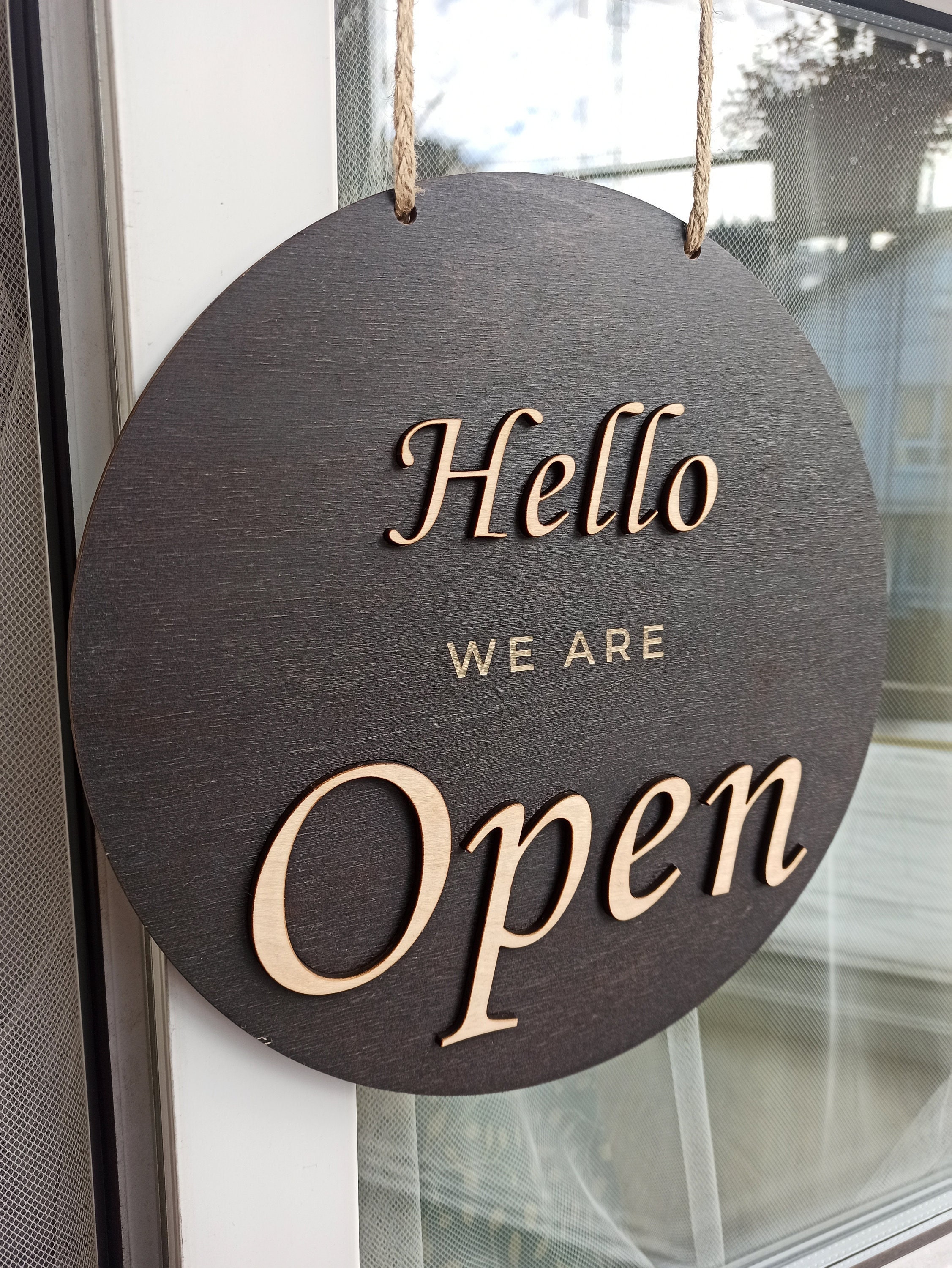 Open Closed Sign for Business, Boutique| Salon| Store Sign, Closed