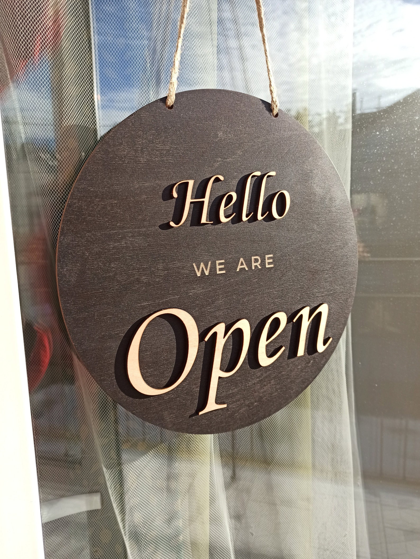 Open Closed Sign for Business Boutique Salon Store Sign - Etsy