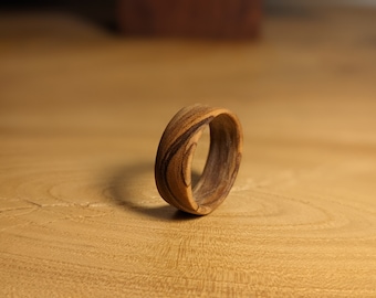 Custom Olive Wood Rings