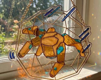 Project Hail Mary Movie Mission Suncatcher, Ryland Grace Rocky Window Hanging
