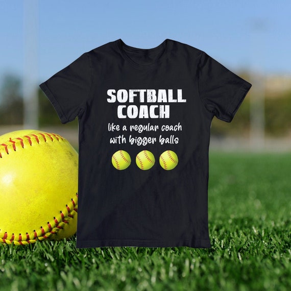 Softball Coach Like A Regular Coach World's Okayest Etsy