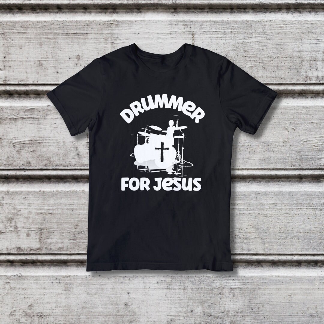 Discover Drummer For Jesus, I'm Sticking With Jesus, I Love Jesus Y'all, Jesus Y'all T-Shirt