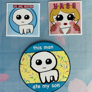TBH Creature pack / Autism creatures Yippee Sticker for Sale by Borg219467