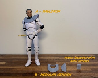 Animated Clone Trooper Pauldron - 1/12 Scale