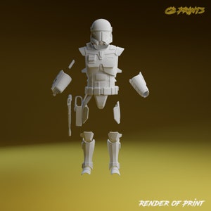 1/12 Imperial Super Commando KIT - Black Series Scale