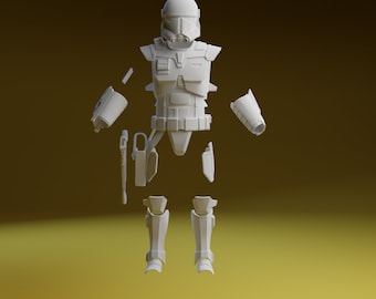1/12 Imperial Super Commando KIT- Black Series Scale