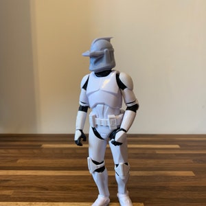 1/12 Phase 1 Clone Trooper Helmet - Bino Down - Black Series Scale