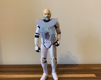 Commander Ganch Clone Trooper Pauldron - 1/12 Scale