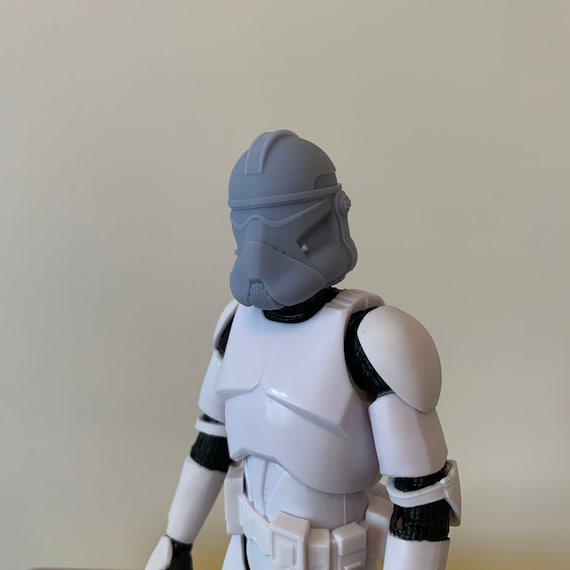 1/12 BARC V2 Clone Trooper Helmet Black Series Scale - Etsy