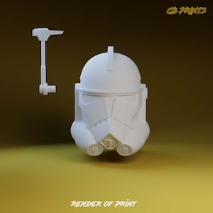 1/12 Phase 1.5 ARC Trooper Helmet- Black Series Scale