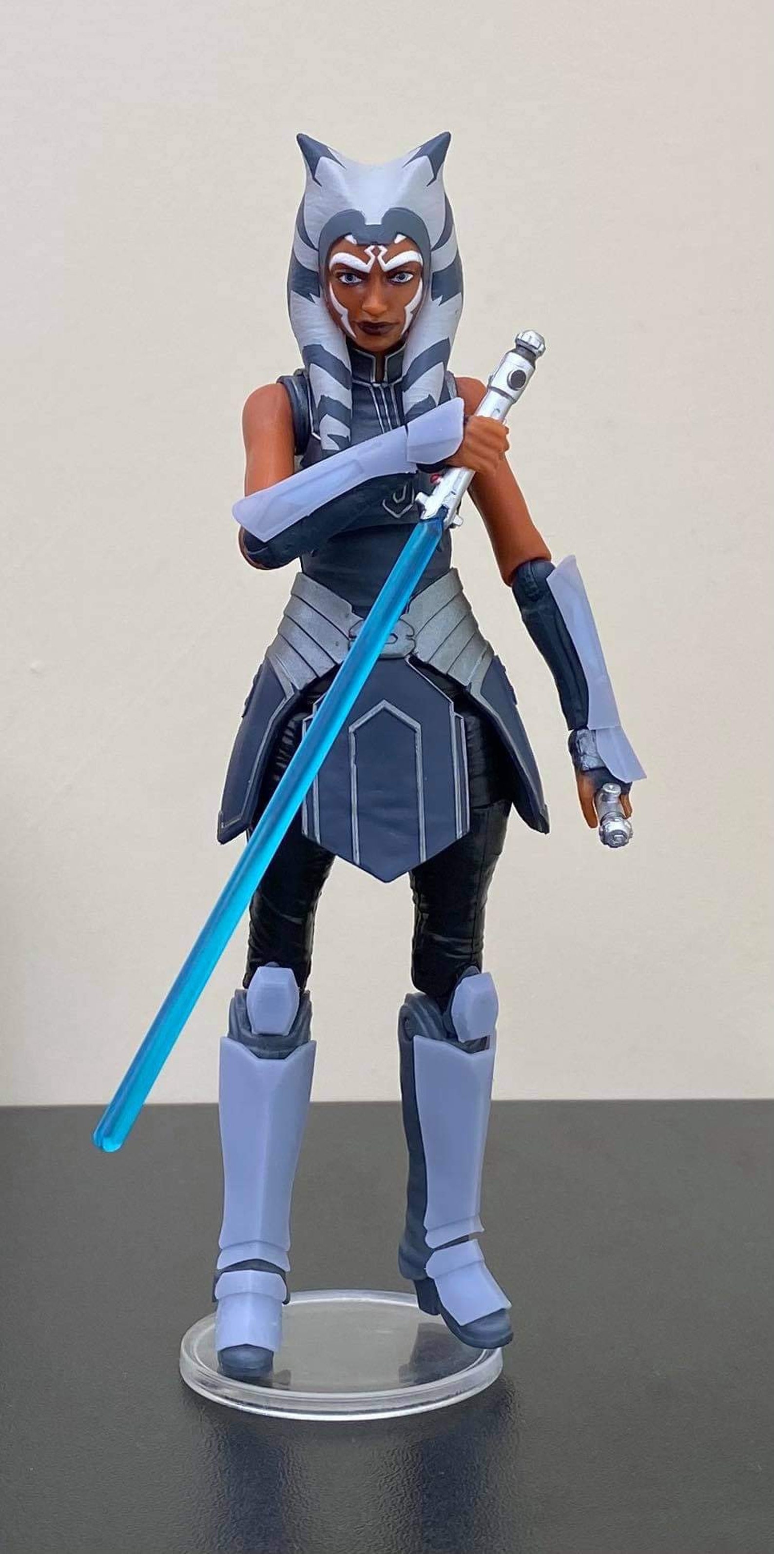 Ahsoka Clone Wars Armour Kit 1/12 Black Series Scale Etsy