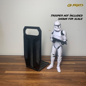 Clone Shield with Stand (KIT)- Black Series Scale