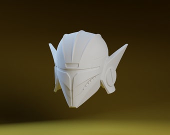 4th Sister Inquisitor Helmet- 3D Printed Head Sculpt - Black Series Scale