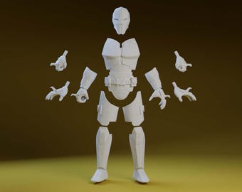 1/12 Sith Acolythe  KIT- Black Series Scale