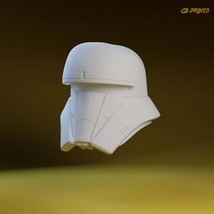 1/12 Tank Trooper Helmet- Black Series Scale