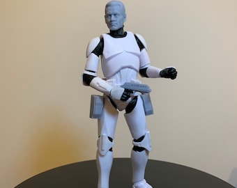 1/12 Clone Trooper DC17 Blasters avec holsters - Échelle Black Series