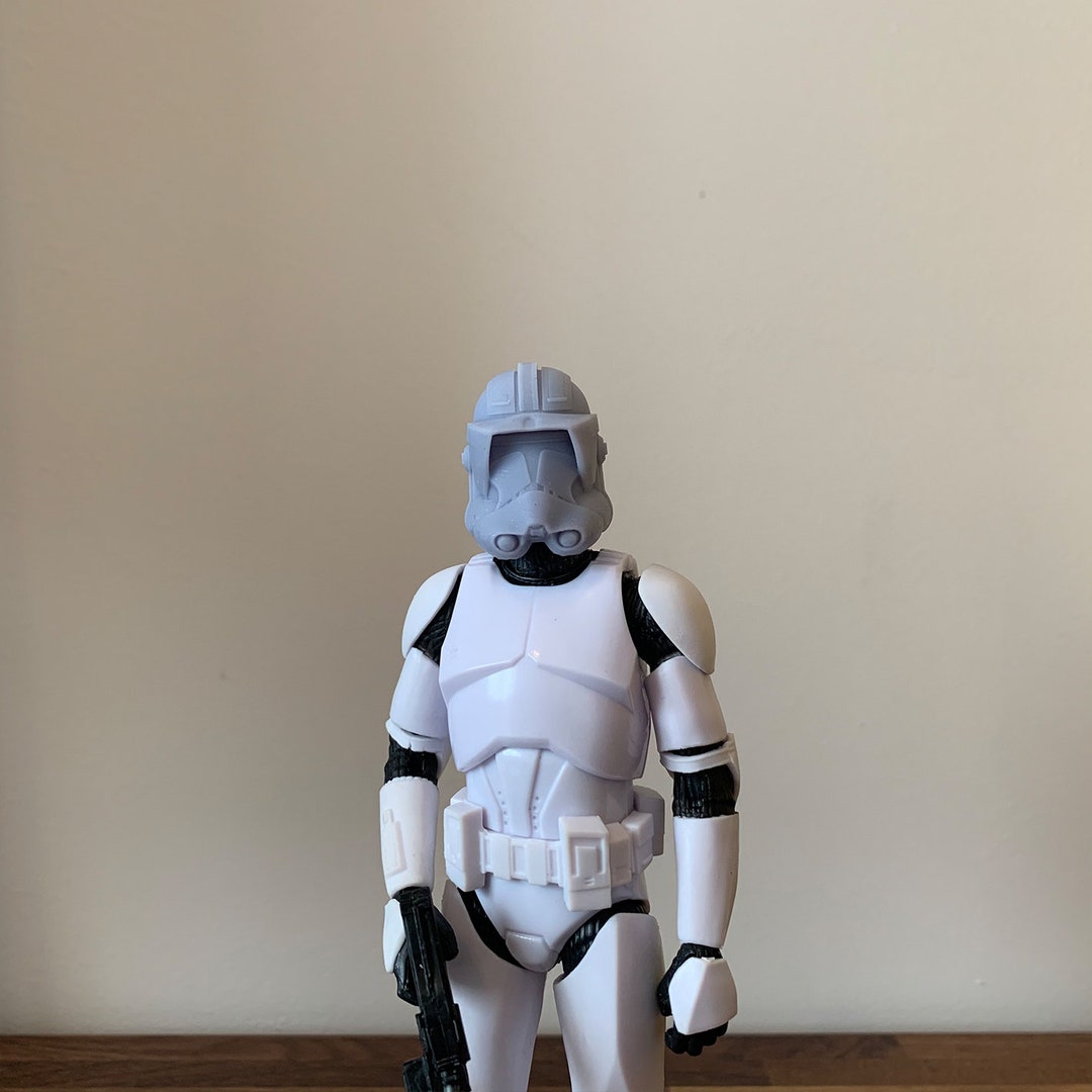 1/12 Heavy Phase 2 Clone Trooper Helmet- Black Series Scale 1/12 Heavy Phase 2 Clone Trooper Helmet- Black Series Scale