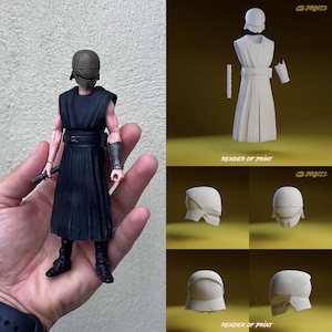 The Acolyte Helmet - Stranger KIT (v2) - High Republic (1:12 Scale) Black Series