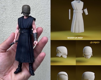 The Acolyte Helmet - Stranger KIT (v2) - High Republic (1:12 Scale) Black Series