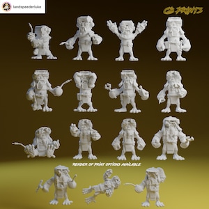 Anzellans - 1:12 Scale - Black Series Scale