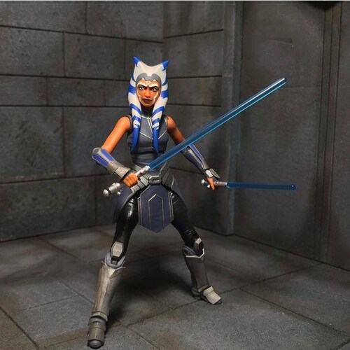Ahsoka Clone Wars Armour Kit 1/12 Black Series Scale Etsy