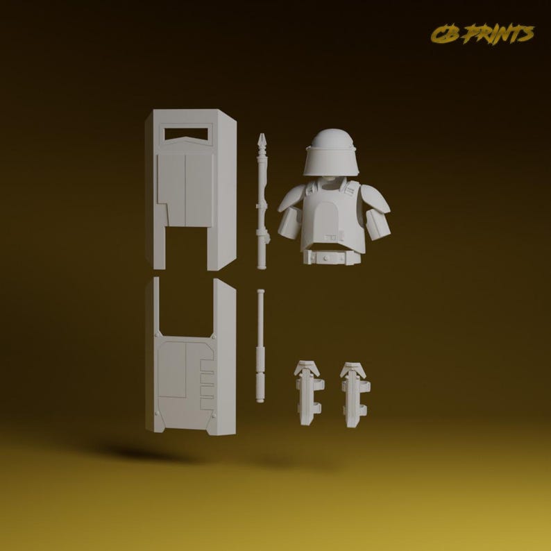 Imperial Riot Control Kit 1/12 Imperial Riot Trooper KIT- Black Series Scale - Etsy