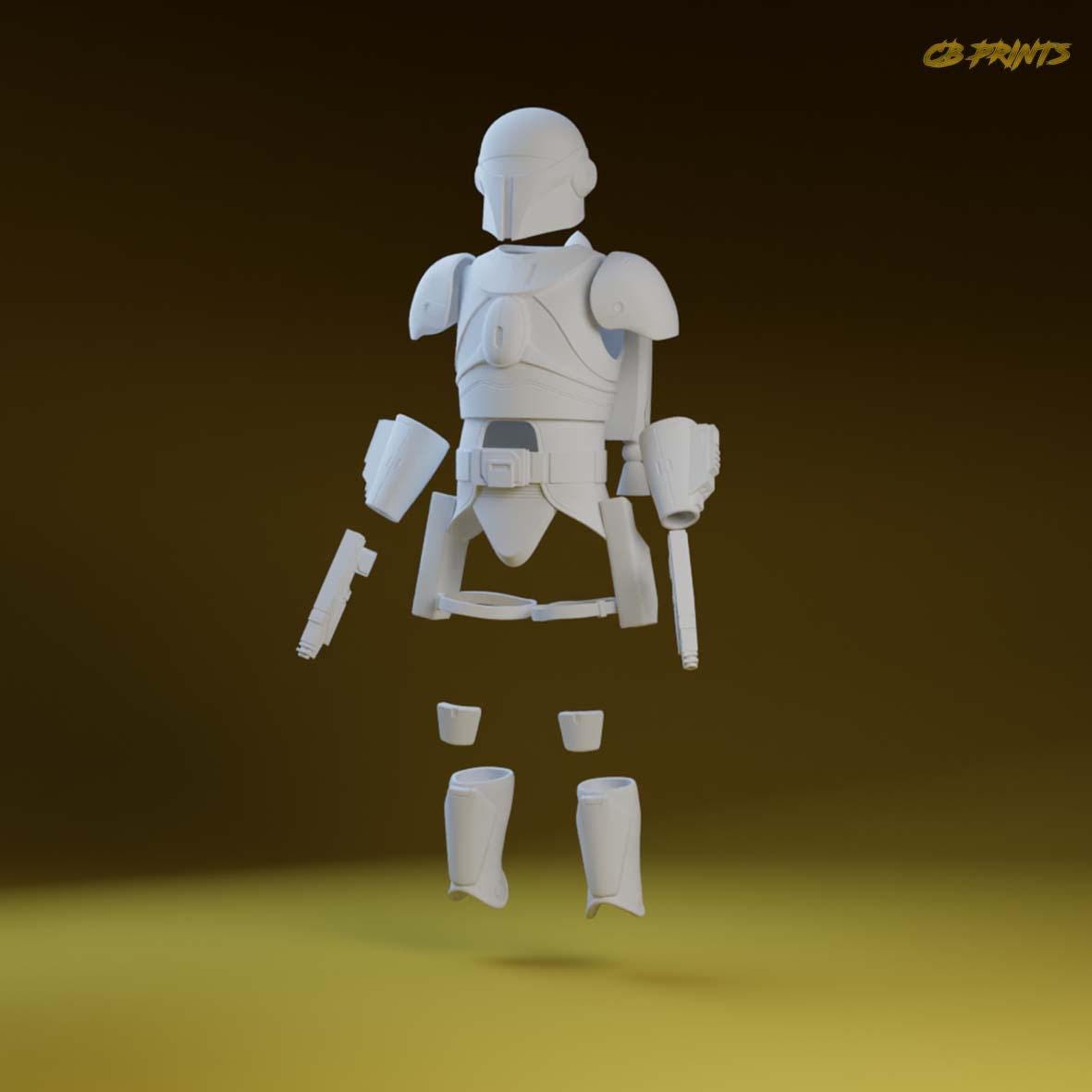 1/12 Fenn Rau KIT- Black Series Scale - Etsy