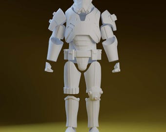 KIT Zuke Armor 1/12 - Echelle Black Series