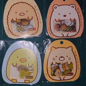 Sumikko Gurashi Sticker Pack Flakes San-X Kawaii Stickers Flake Transparent Journal Scrapbook Anime Kawaii