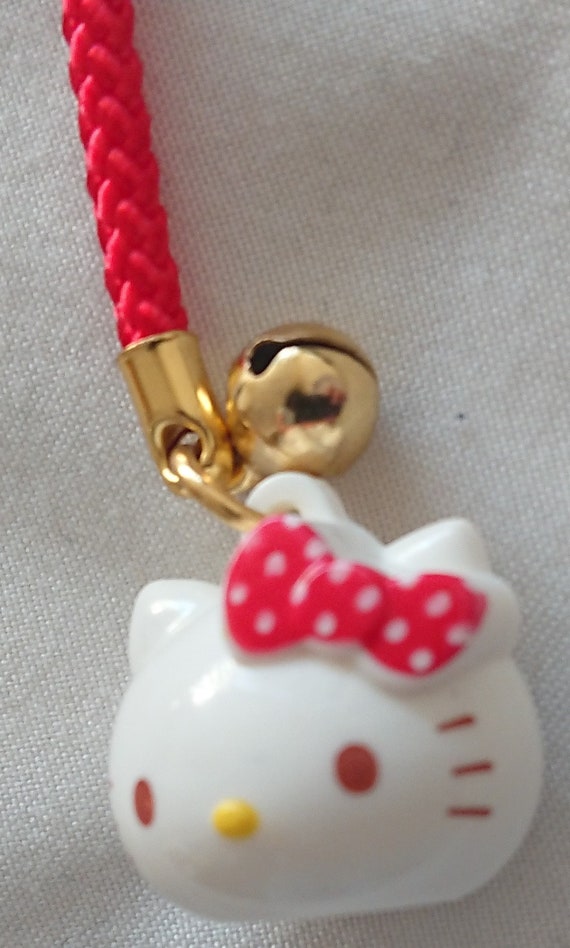 Sanrio Hello Kitty Bell Charm for Cell Phone or Bag Free Etsy