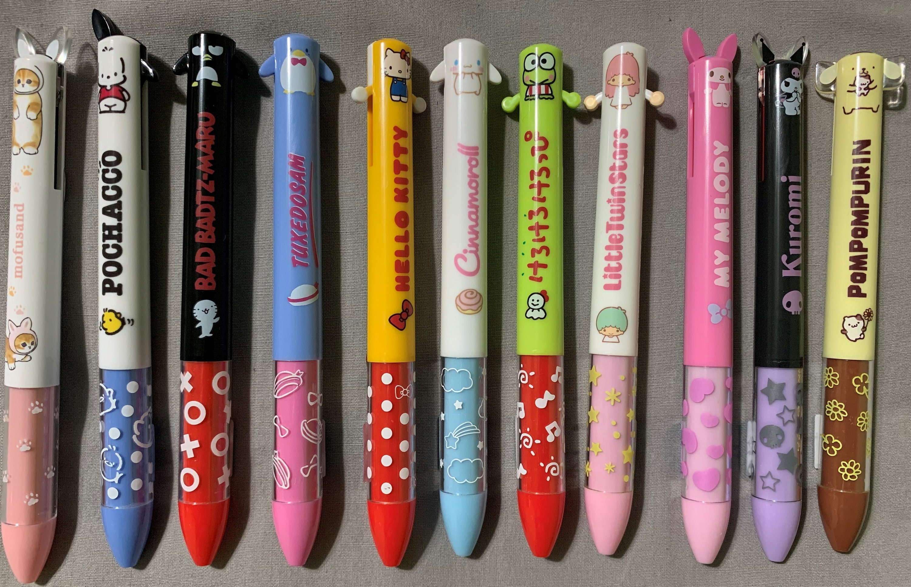 Hello Kitty Pink Print 4-Color Ballpoint Pen