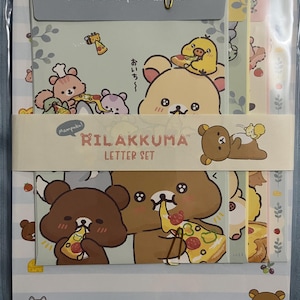 Rilakkuma Juego de cartas Minna de mampuku Papelería Papel de escribir Sobres