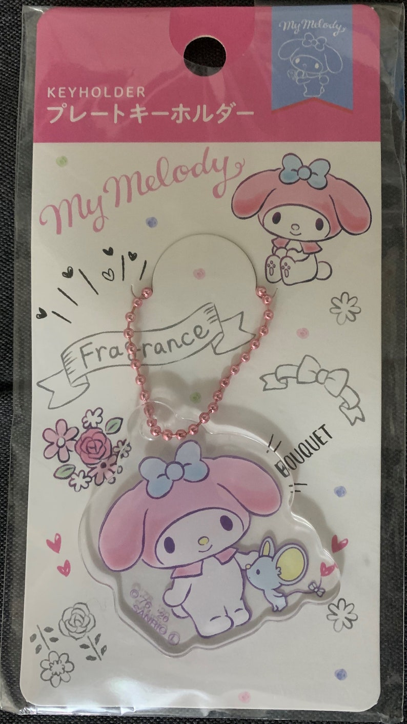 Sanrio Keychain Keyholder Hello Kitty My Melody Little Twin Etsy