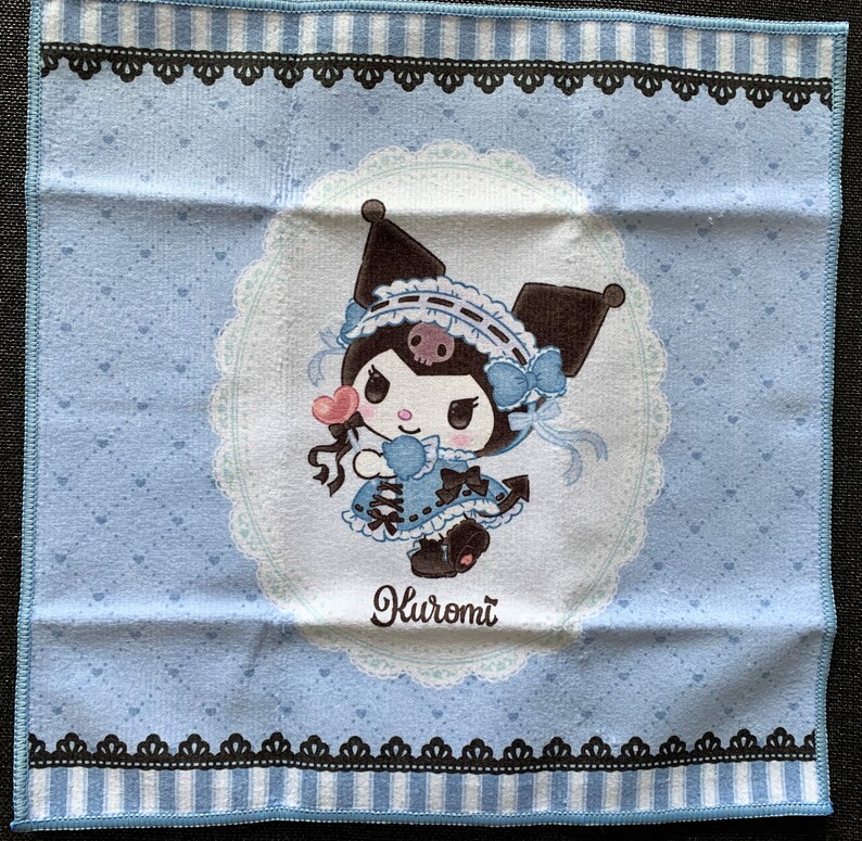 Sanrio 2023 Kuromi 2pack Hand Face Towels Kawaii Towel Free Shipping