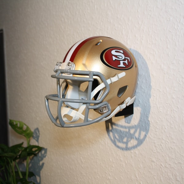 Wandhalterung für Mini Football Helm, NFL, für Riddell Speed