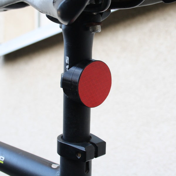 Fahrrad Reflektor versteck für Apple Airtag, Halterung zum Anschrauben