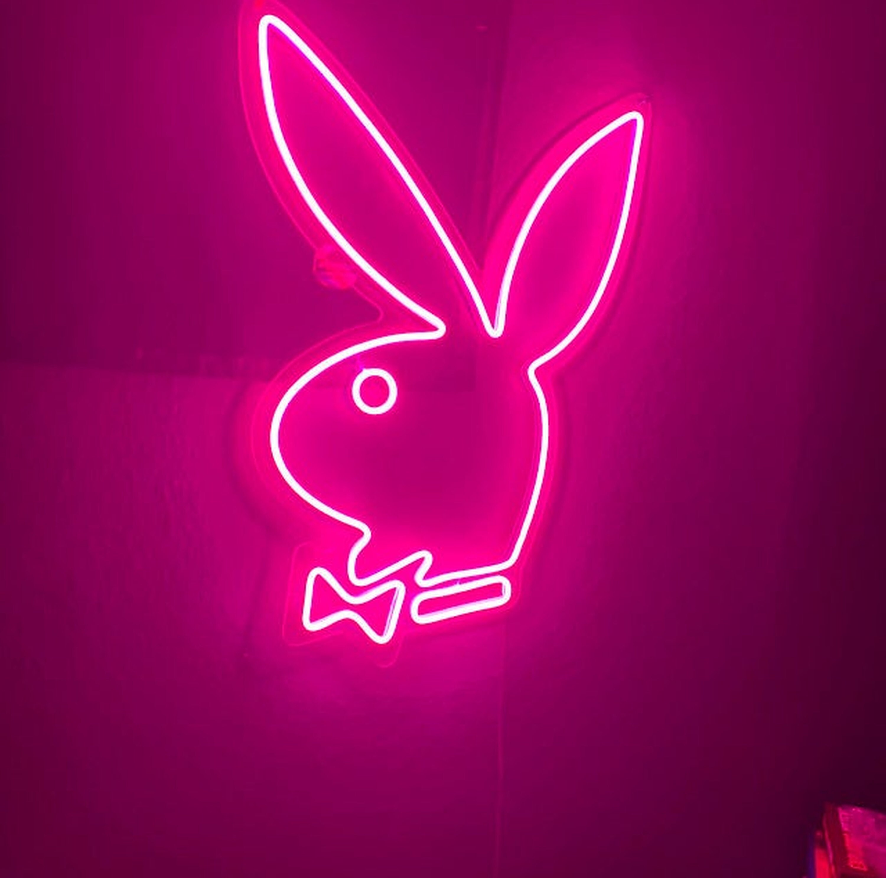 Neon Rabbit Bunny Play Boy Playboy Custm Neon Sign for Store - Etsy UK