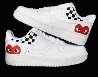 custom cdg air force 1