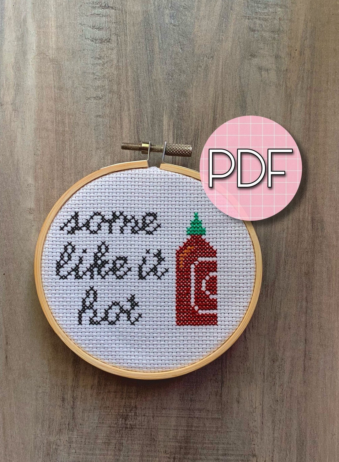 Some Like It Hot Cross Stitch Pattern - Etsy